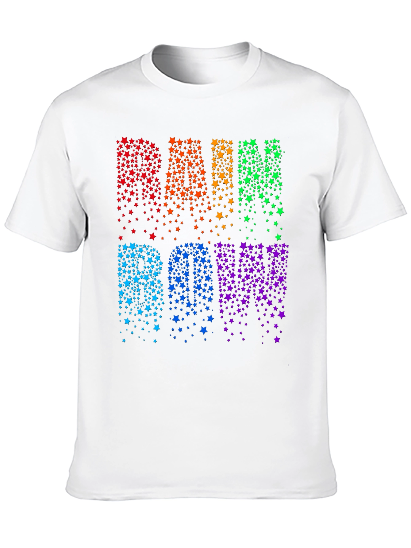 Rainbow Star T-Shirt - Stylish Pride Apparel