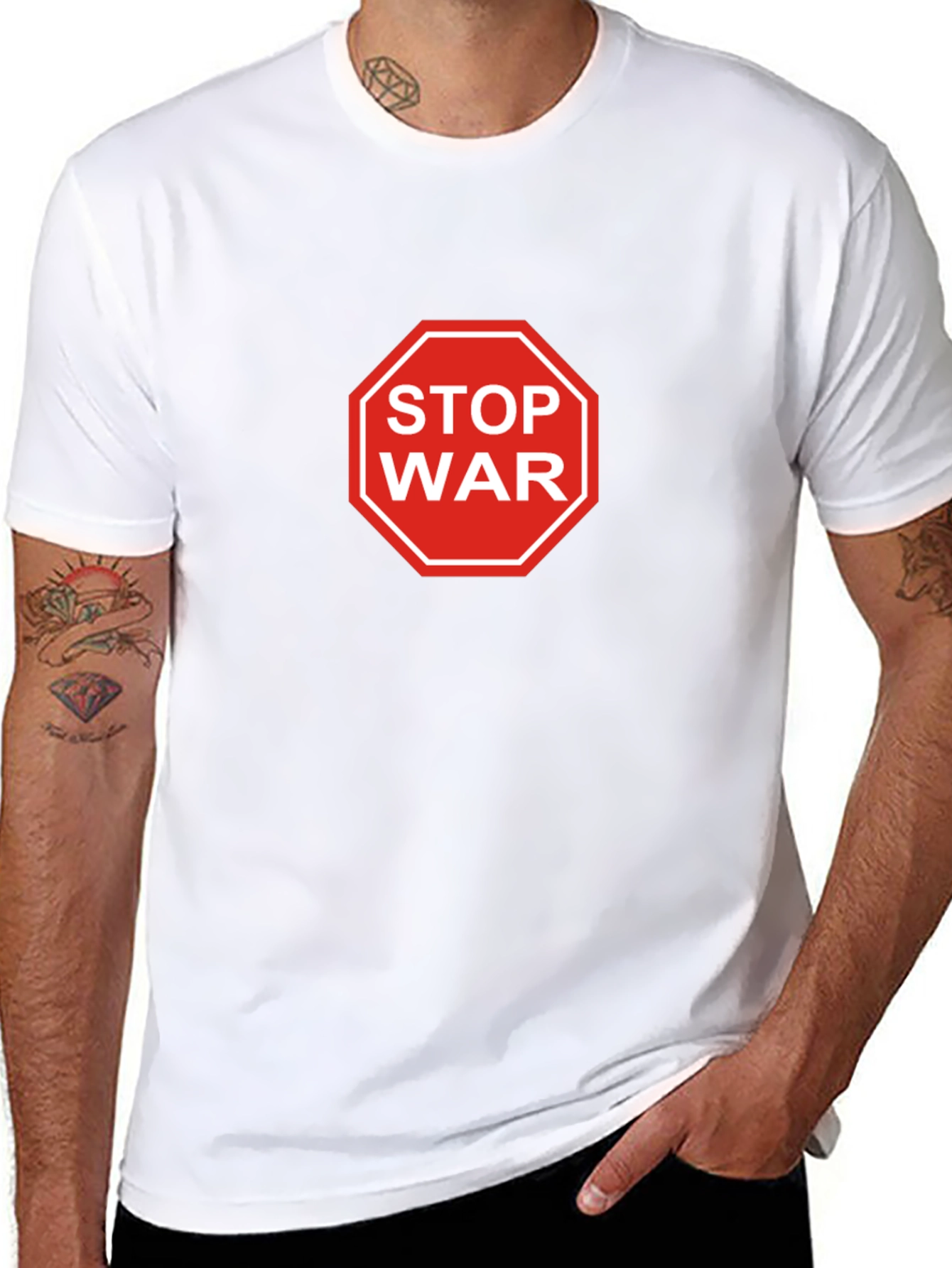 Stop War Graphic Tee - Activist T-Shirt