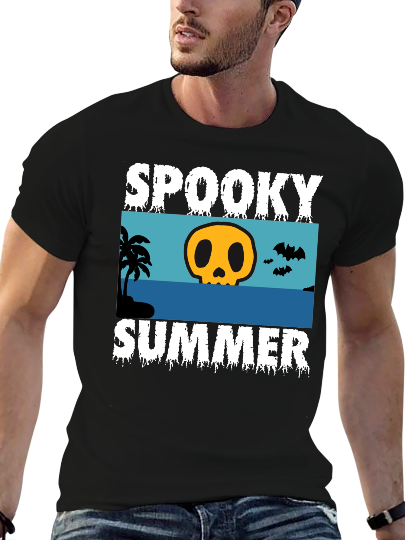 Spooky Summer Graphic T-Shirt