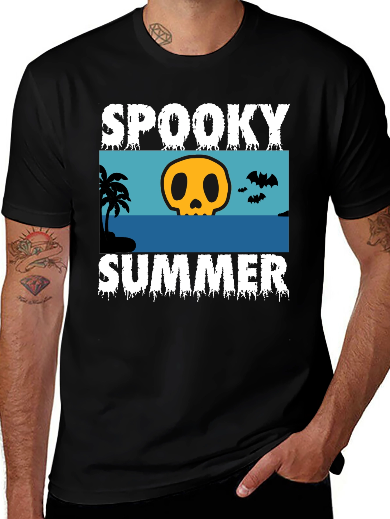 Spooky Summer Graphic T-Shirt