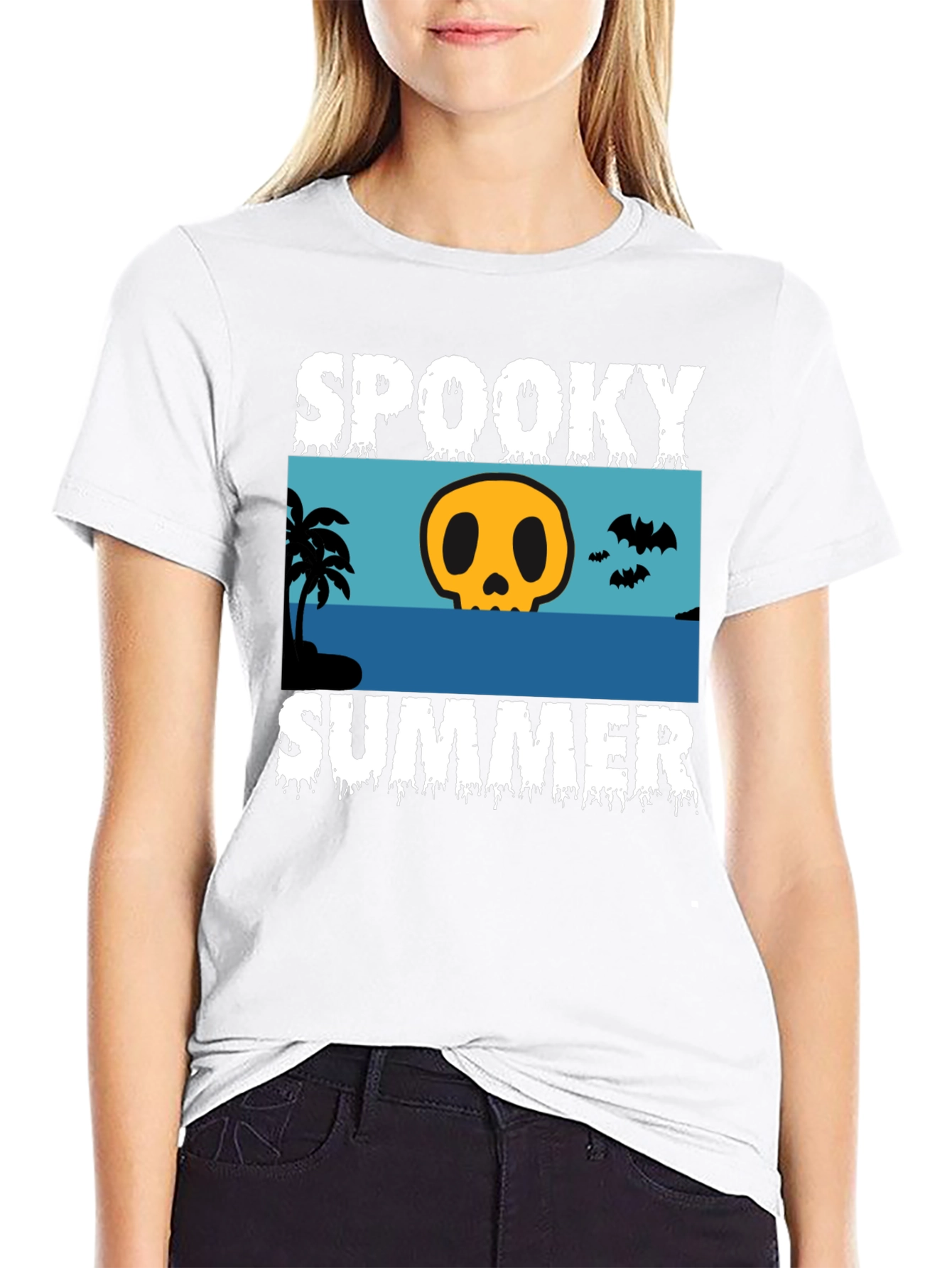 Spooky Summer Graphic T-Shirt