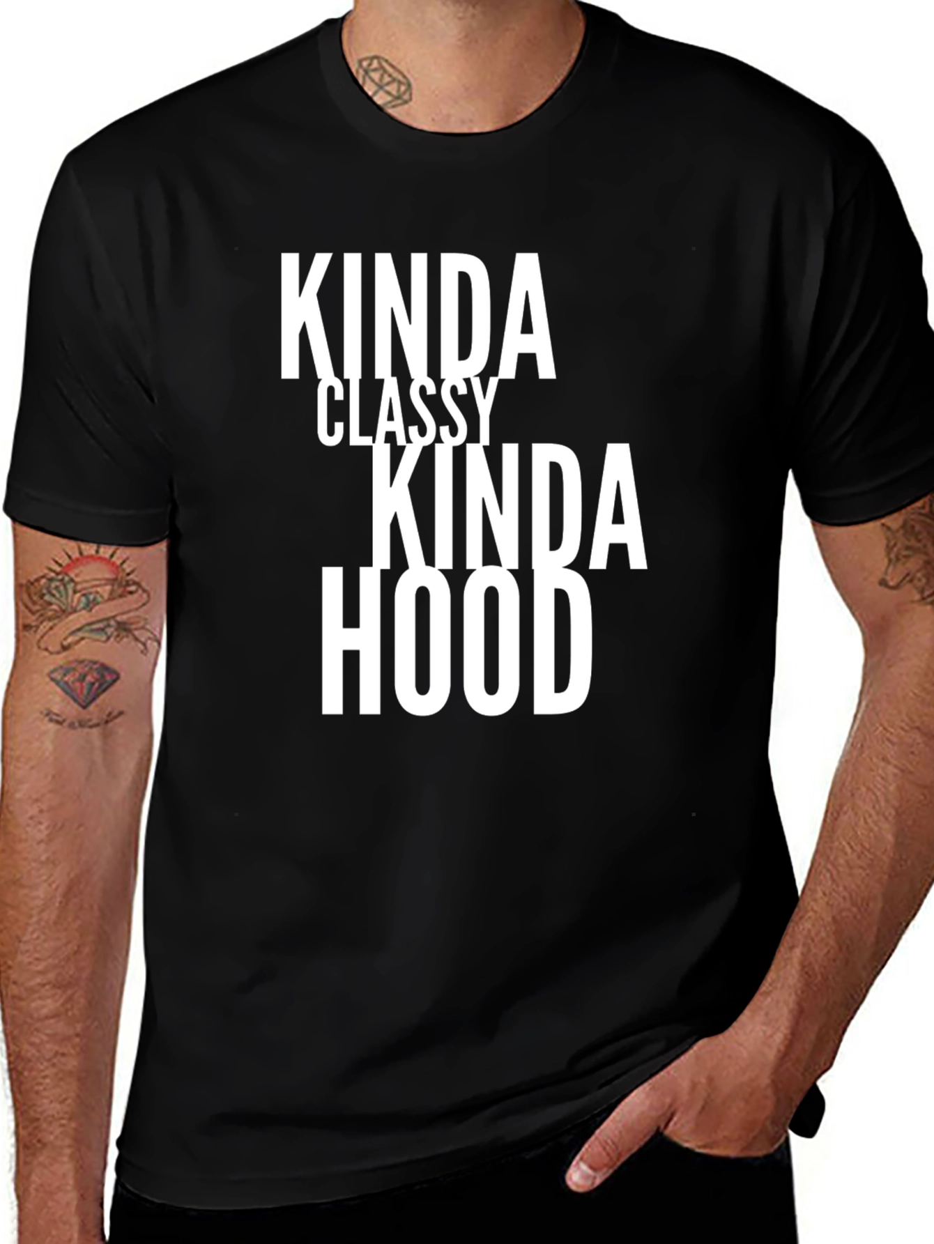 Kinda Classy Kinda Hood Graphic Tee