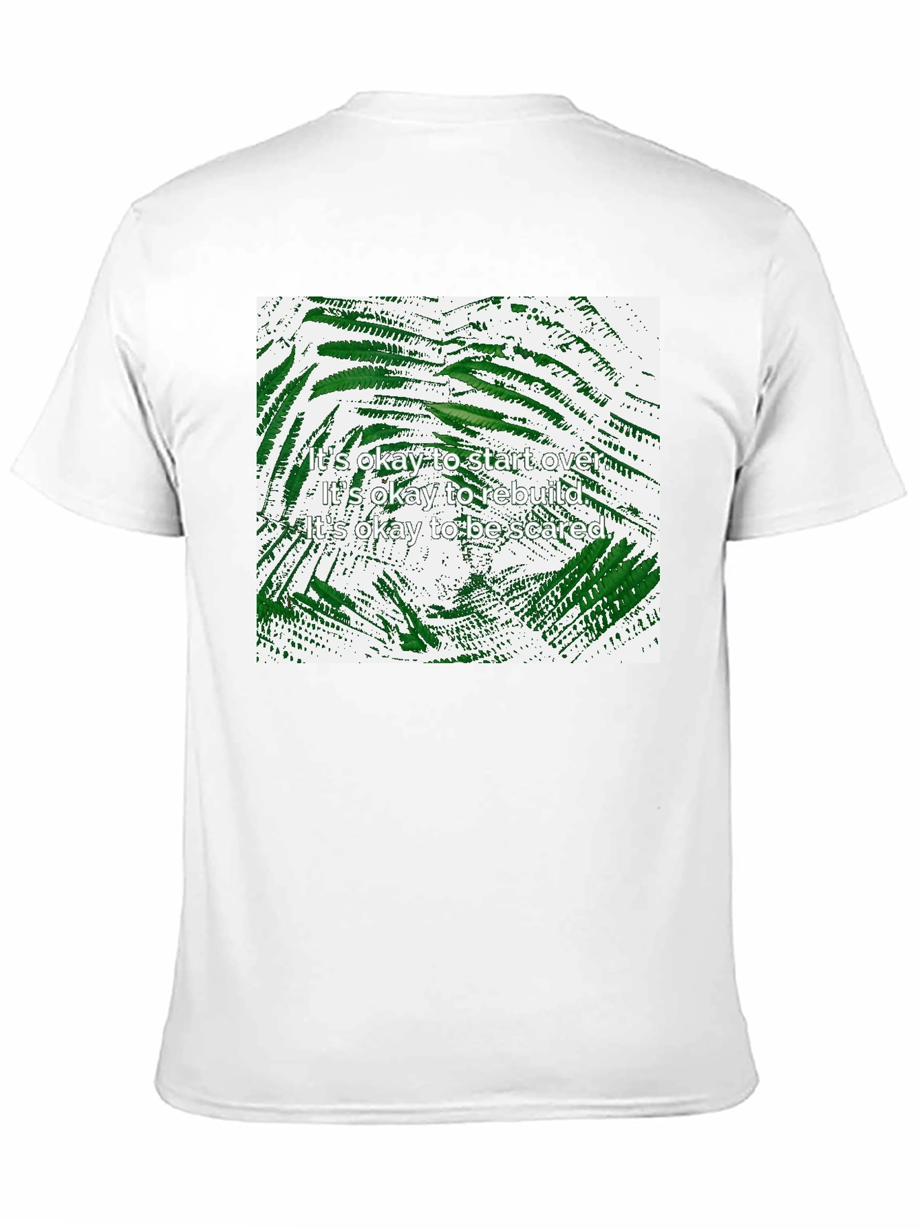 Inspirational Botanical Print T-Shirt
