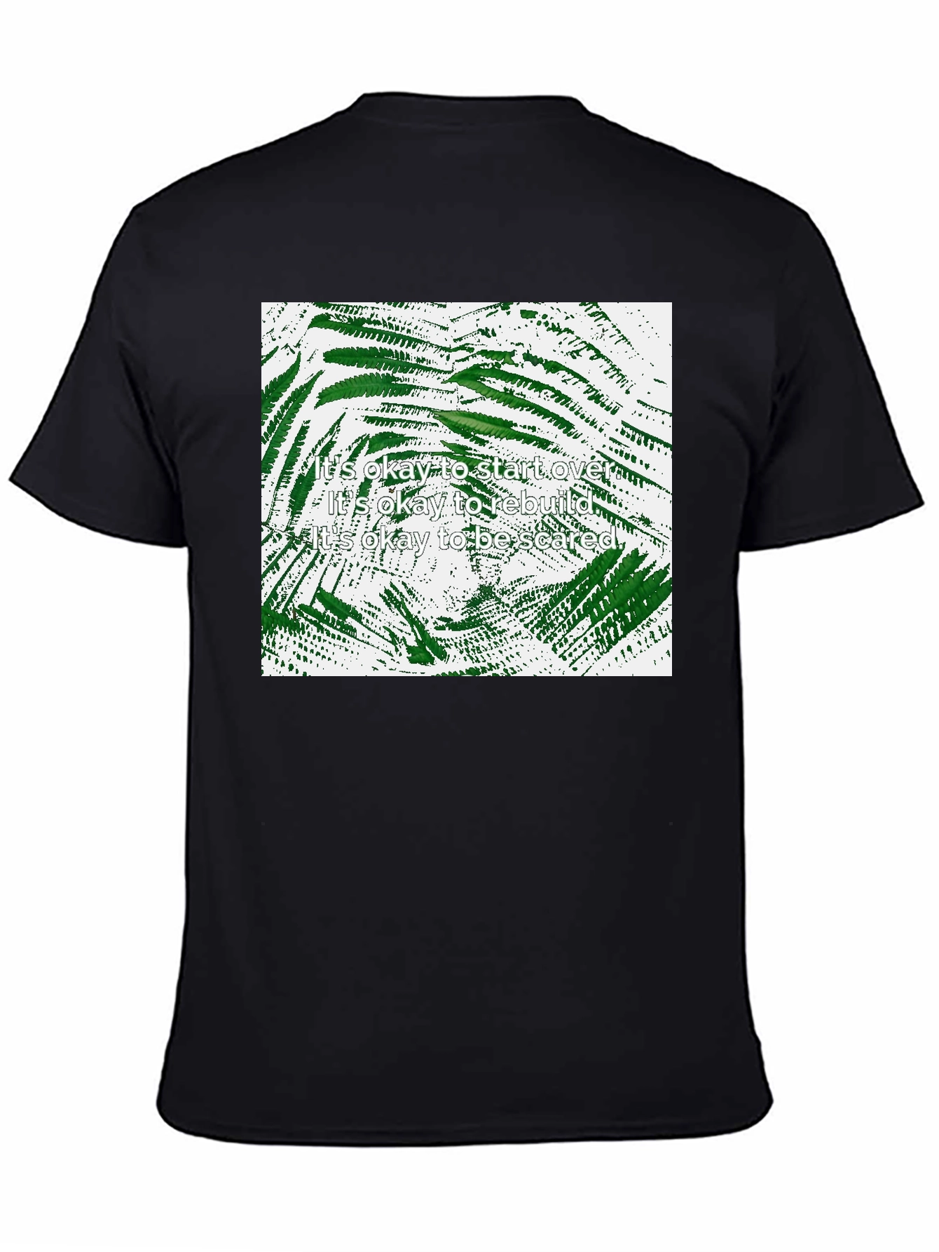 Inspirational Botanical Print T-Shirt