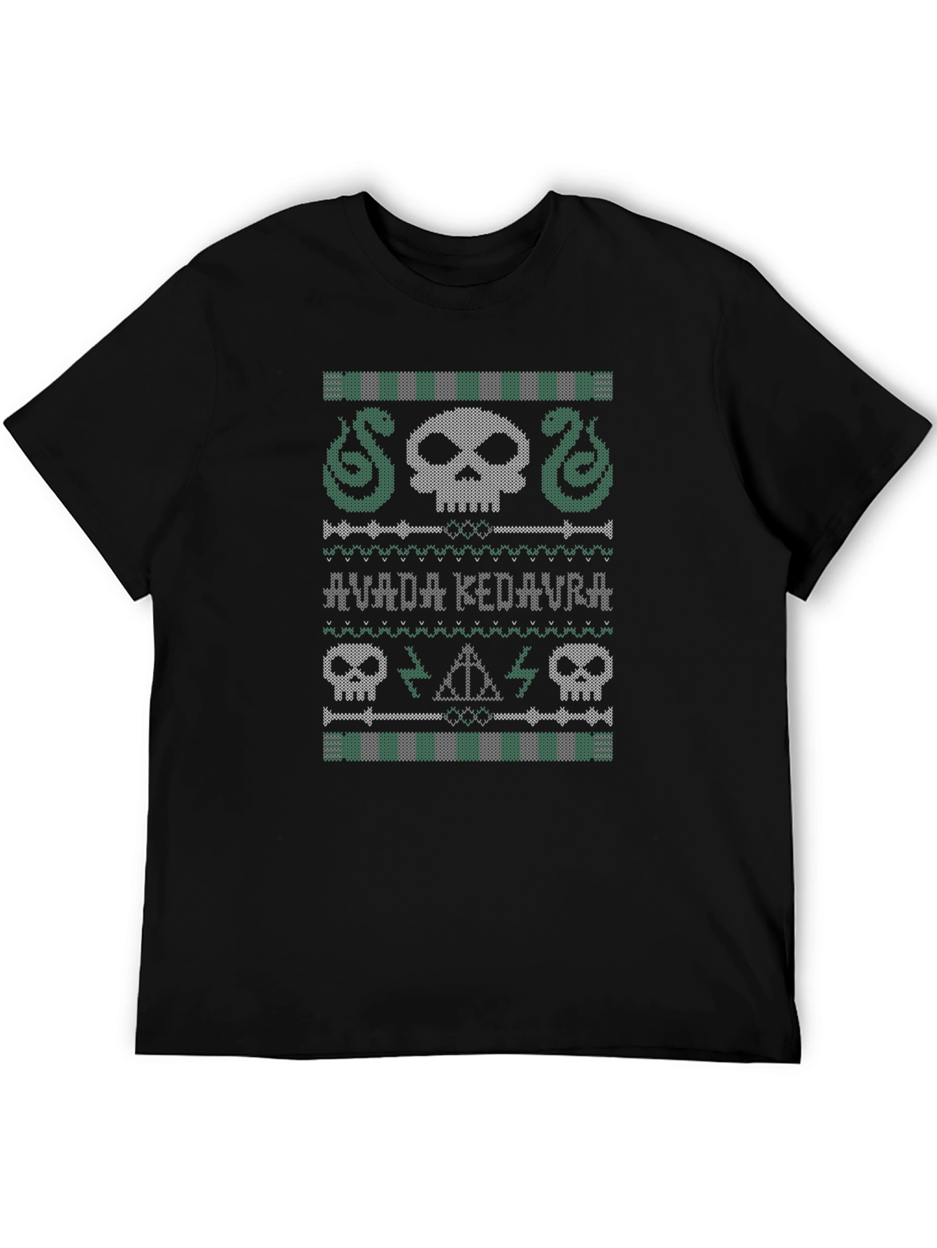 Avada Kedavra Harry Potter Ugly Christmas Sweater T-Shirt