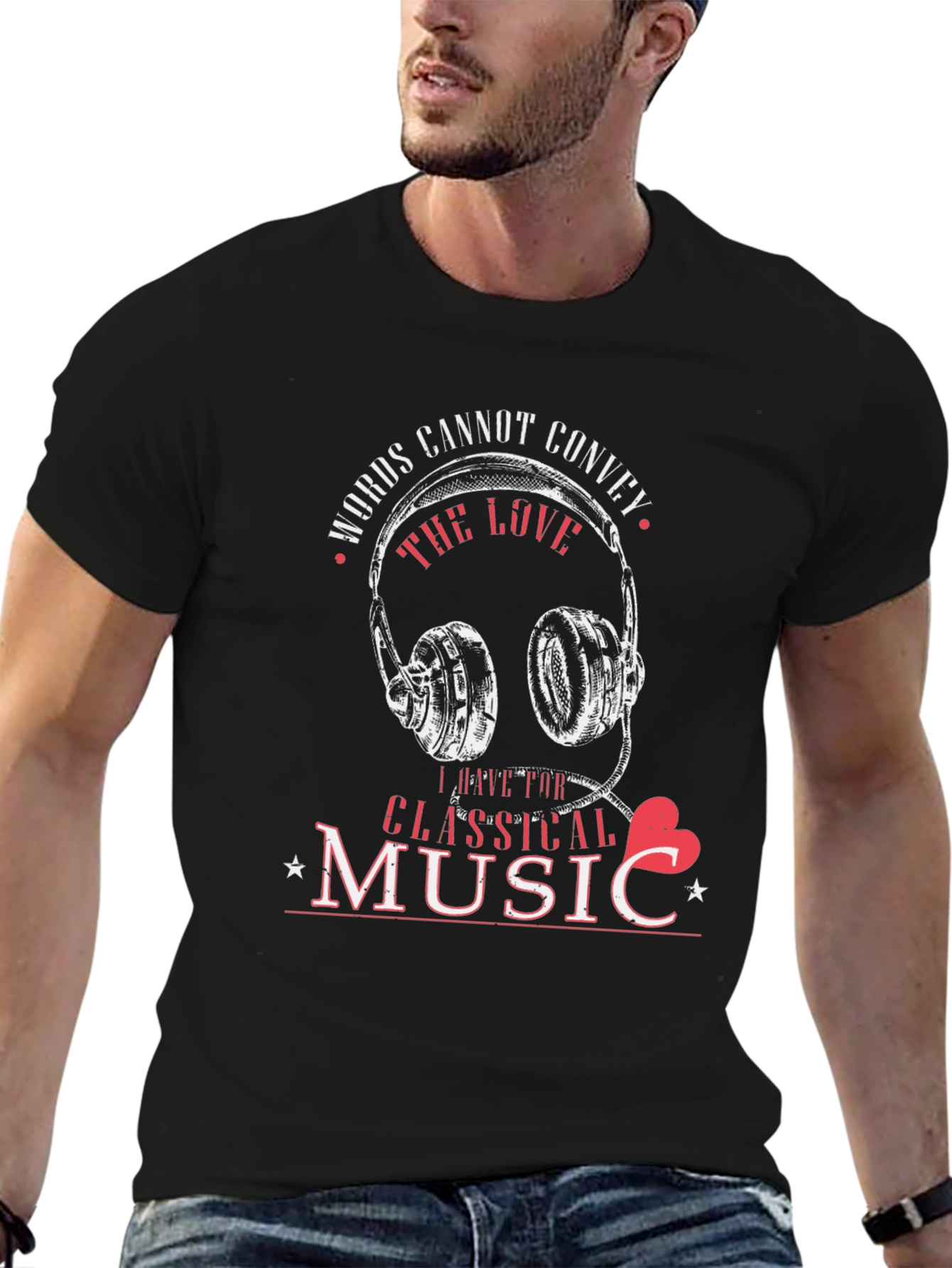 Classical Music Lover Graphic T-Shirt
