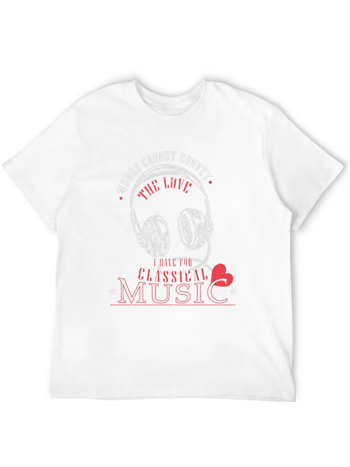 Classical Music Lover Graphic T-Shirt