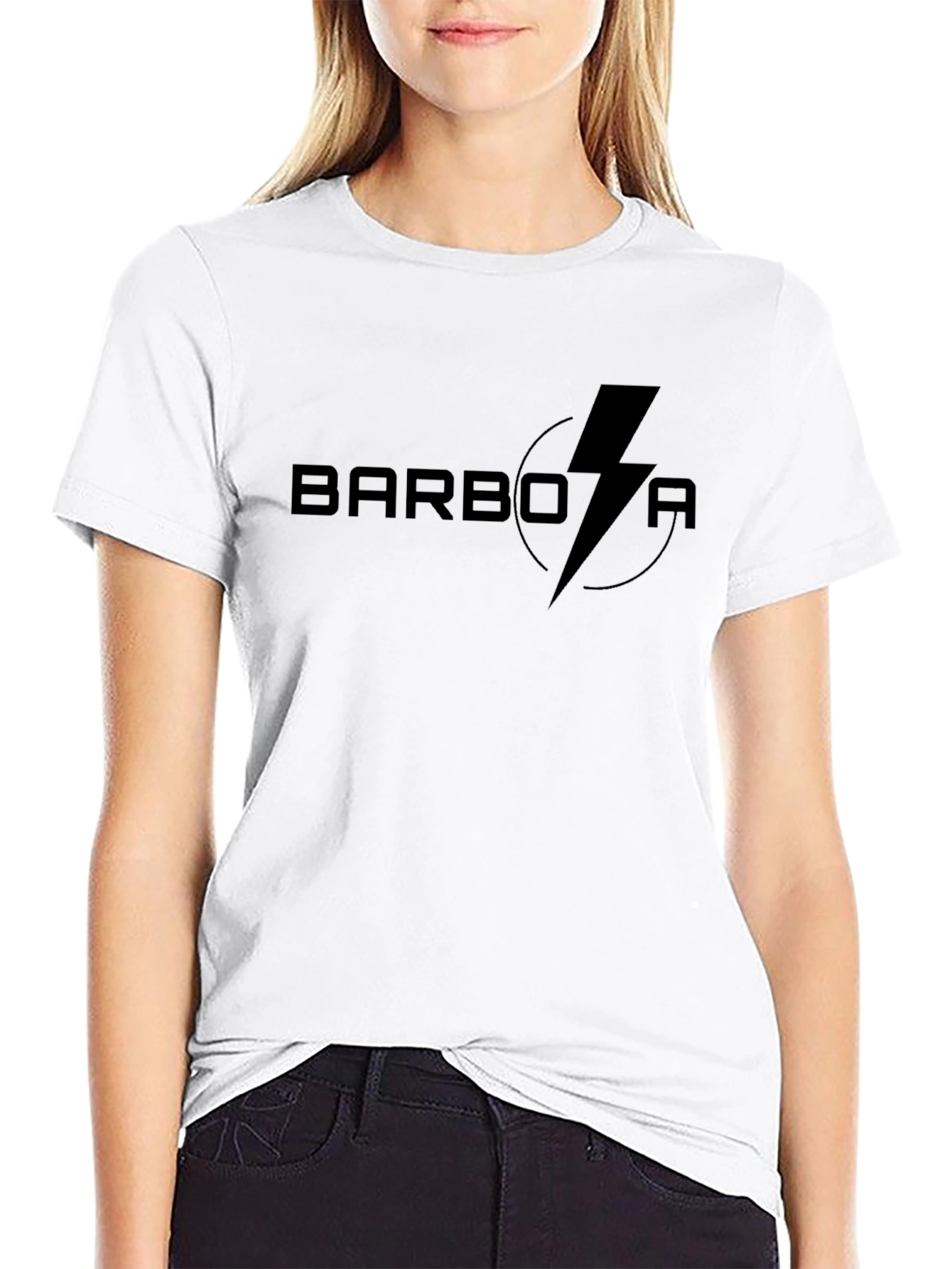 Barbosa Lightning Bolt Graphic Black T-Shirt