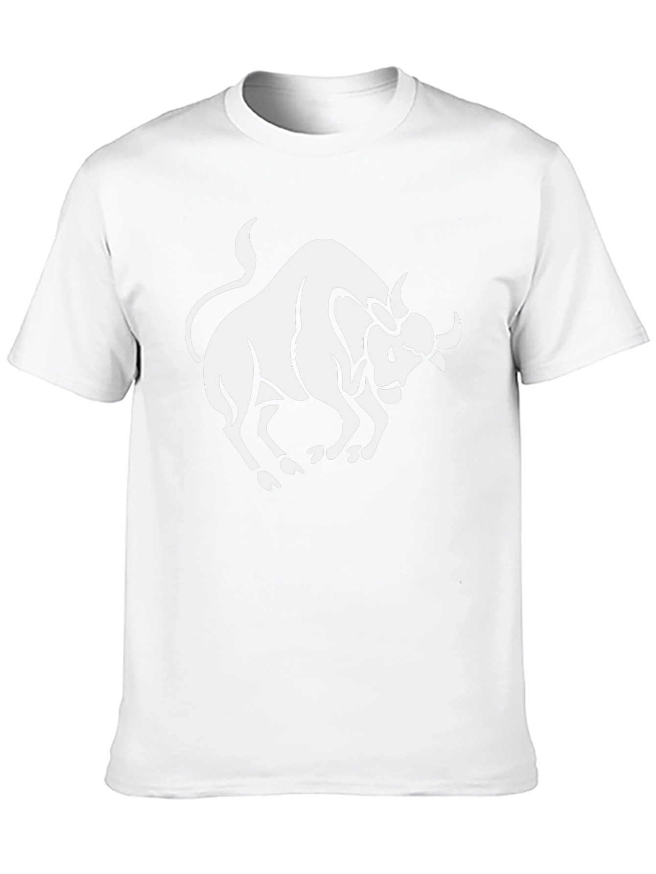Black Taurus Graphic Tee - Bold Zodiac Style