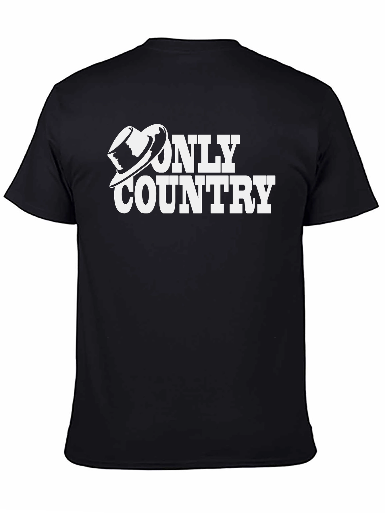 Only Country Music T-Shirt Black