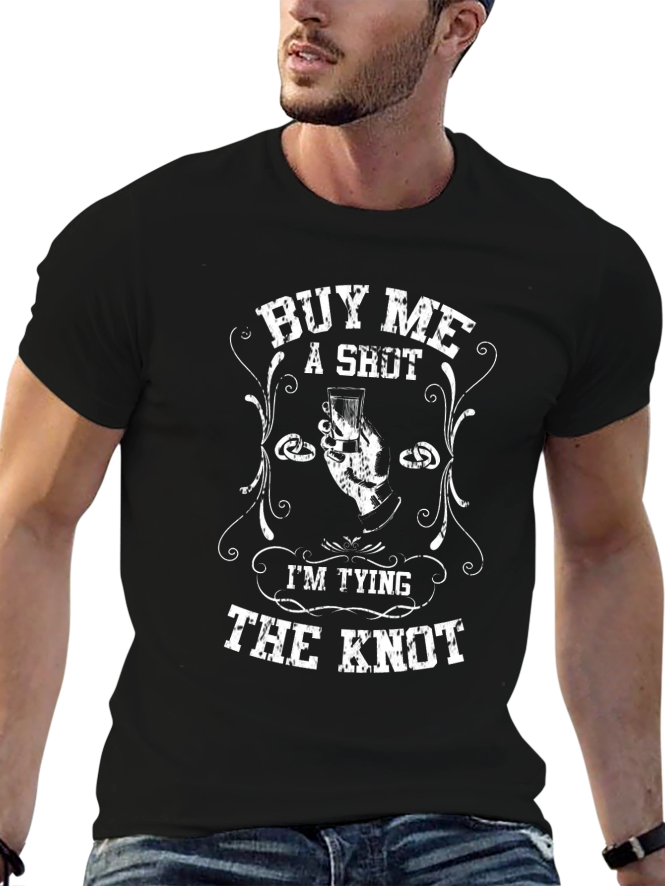 Buy Me a Shot Wedding T-Shirt