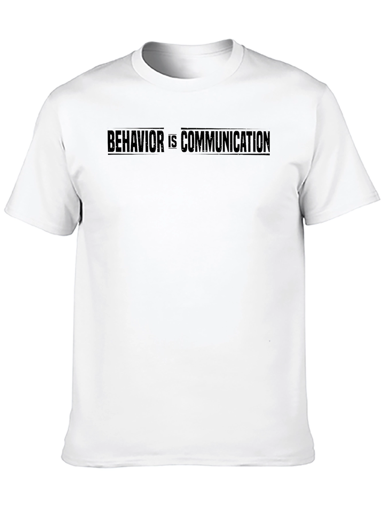 Behavior is Communication Graphic Tee - Black