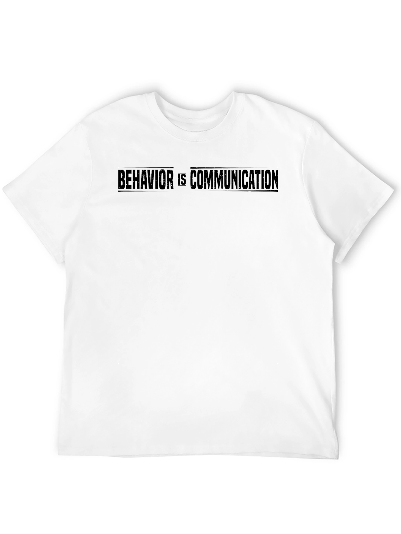 Behavior is Communication Graphic Tee - Black