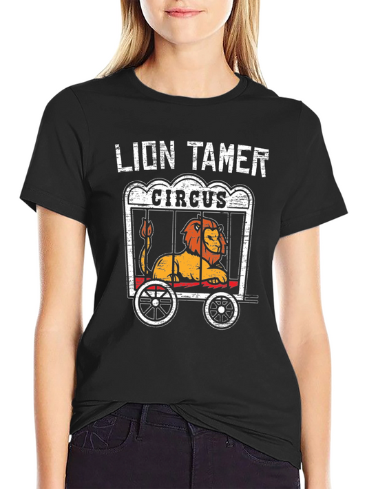 Lion Tamer Circus Graphic Tee