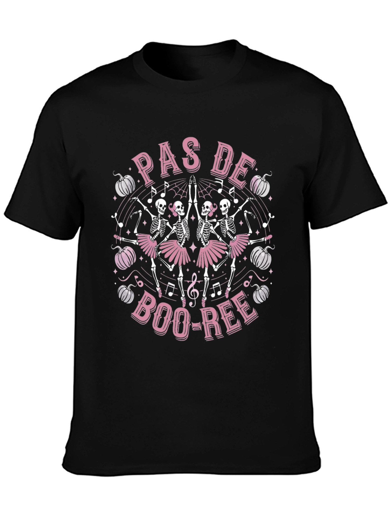 Pas de Boo-ree Skeleton Ballet T-Shirt