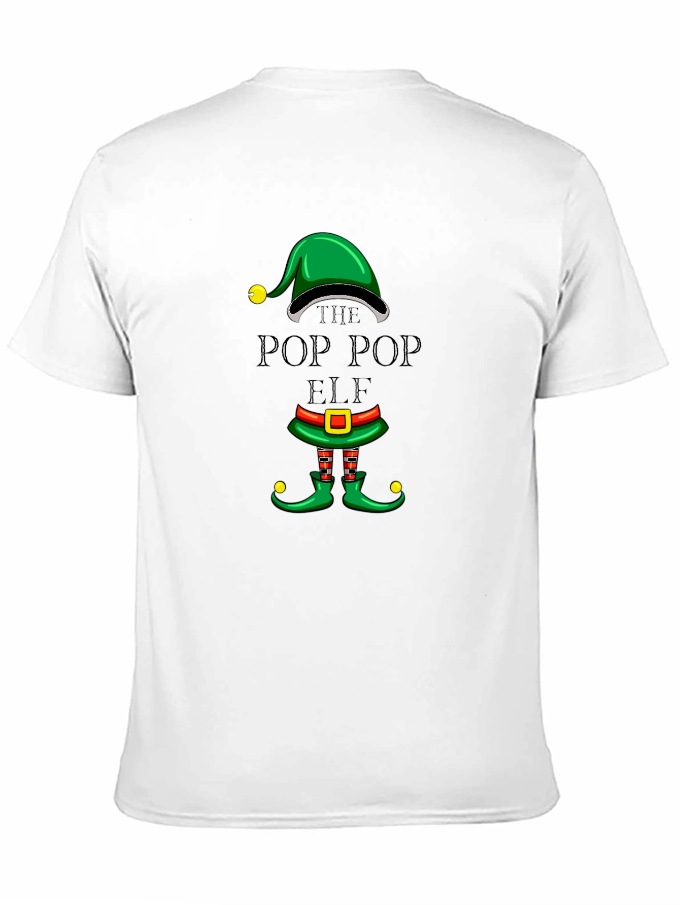 Pop Pop Elf Christmas T-Shirt