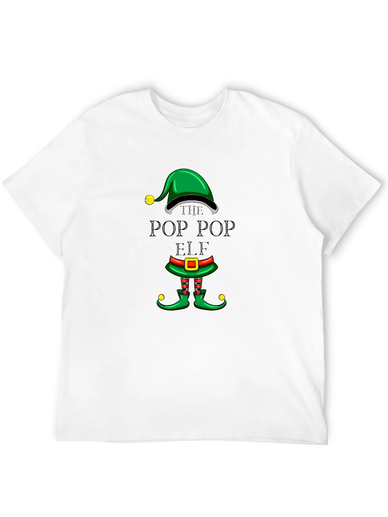 Pop Pop Elf Christmas T-Shirt
