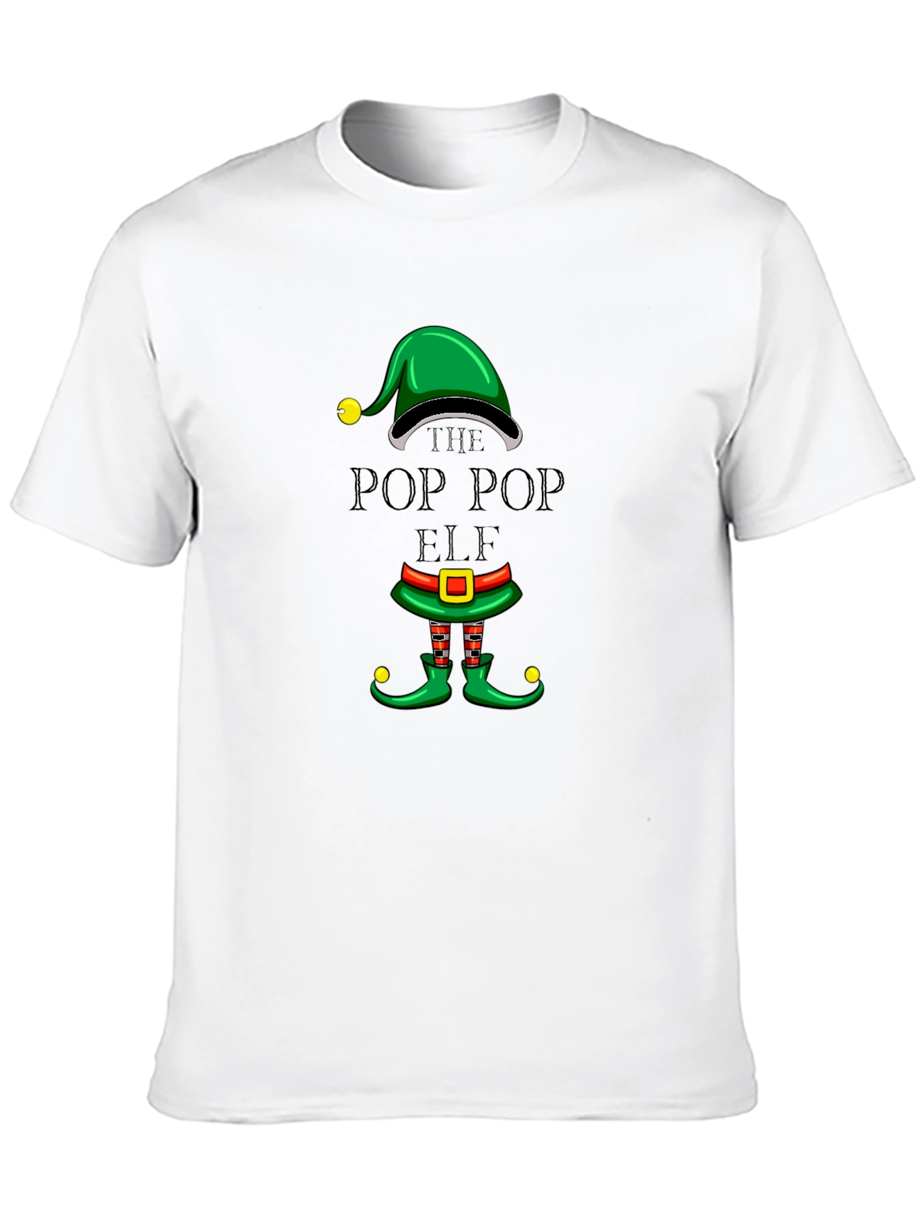 Pop Pop Elf Christmas T-Shirt