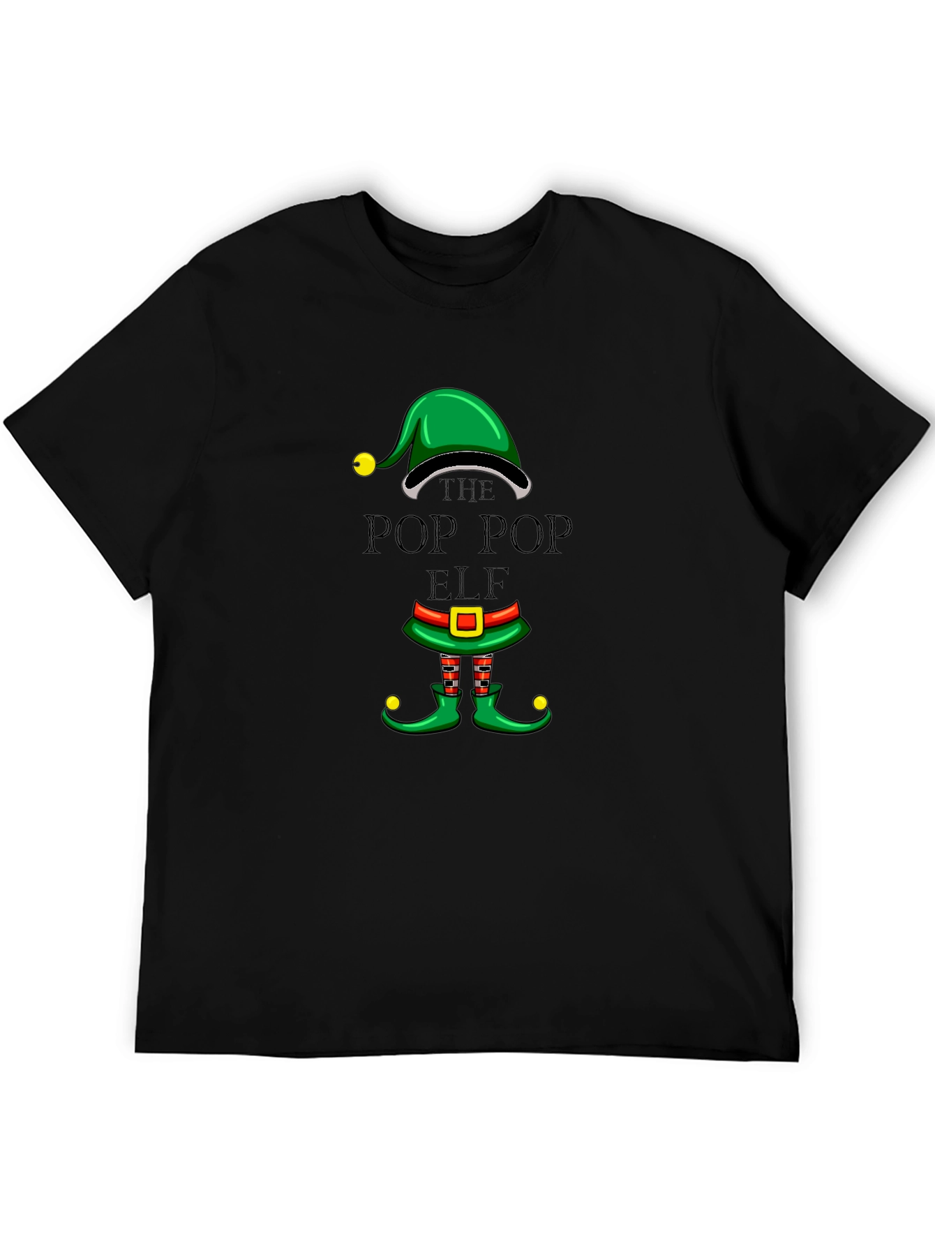 Pop Pop Elf Christmas T-Shirt