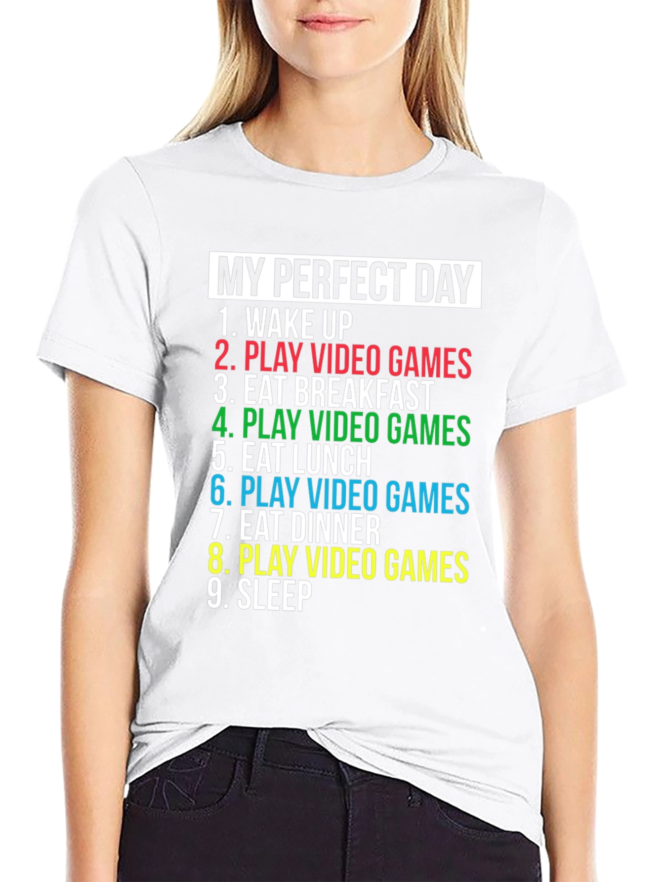 My Perfect Day Gaming T-Shirt