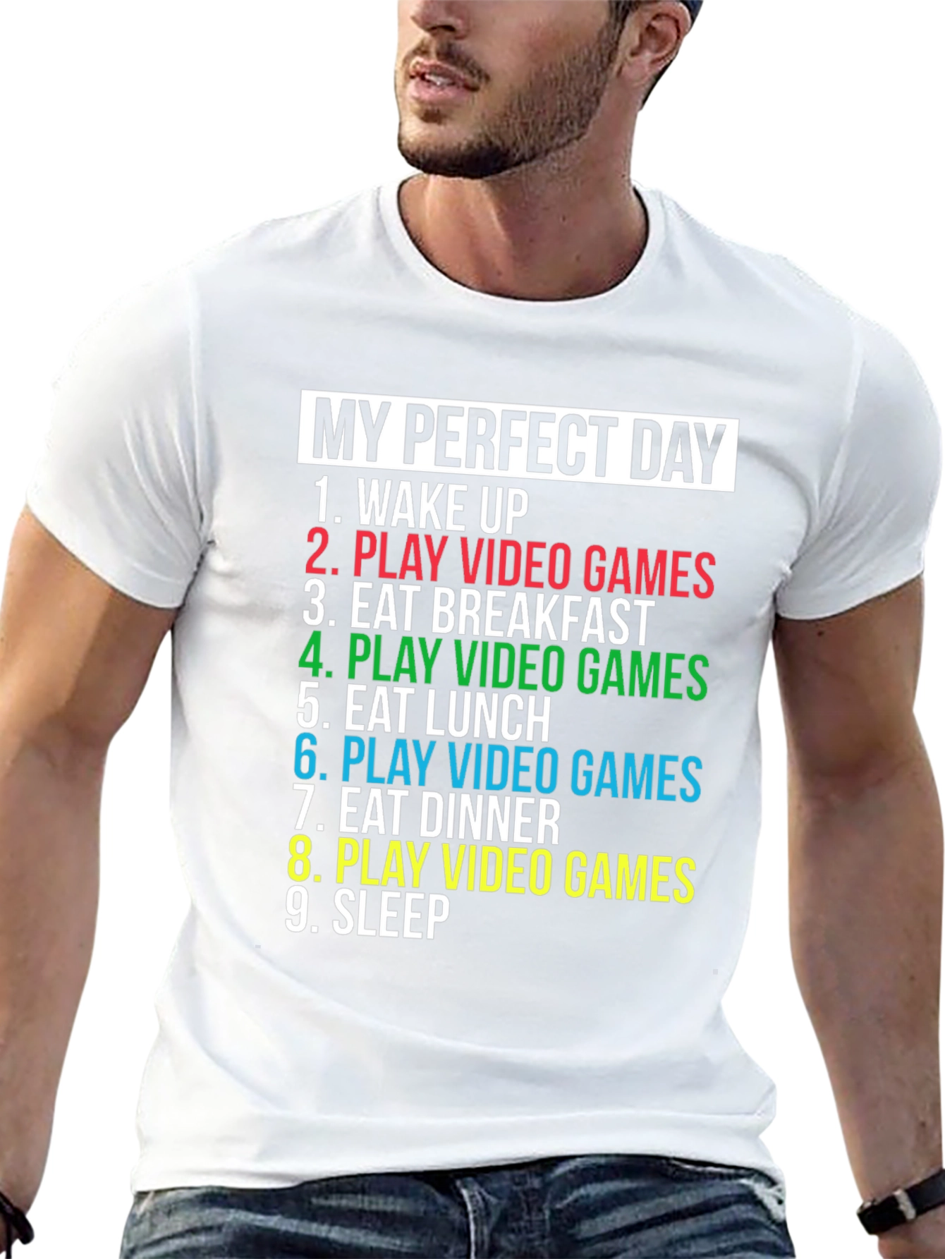 My Perfect Day Gaming T-Shirt