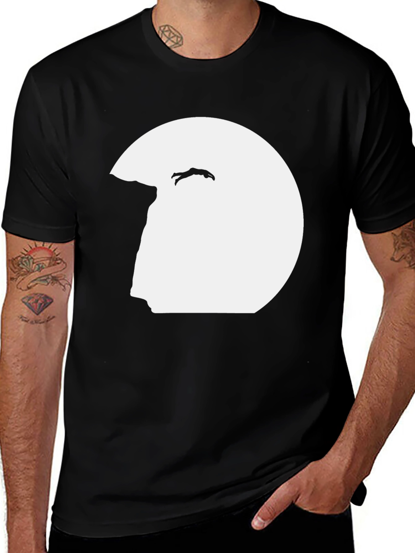 Cliff Diver T-Shirt - Bold Graphic Tee