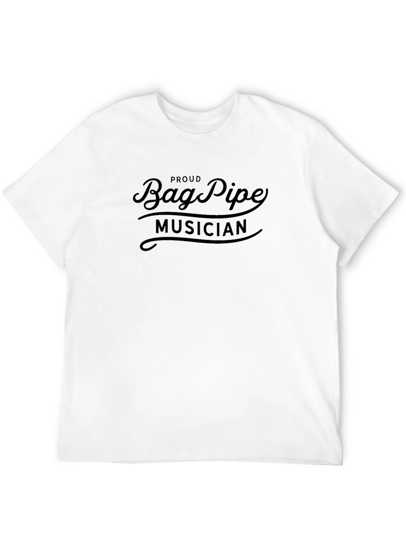 Proud Bagpipe Musician Graphic T-Shirt