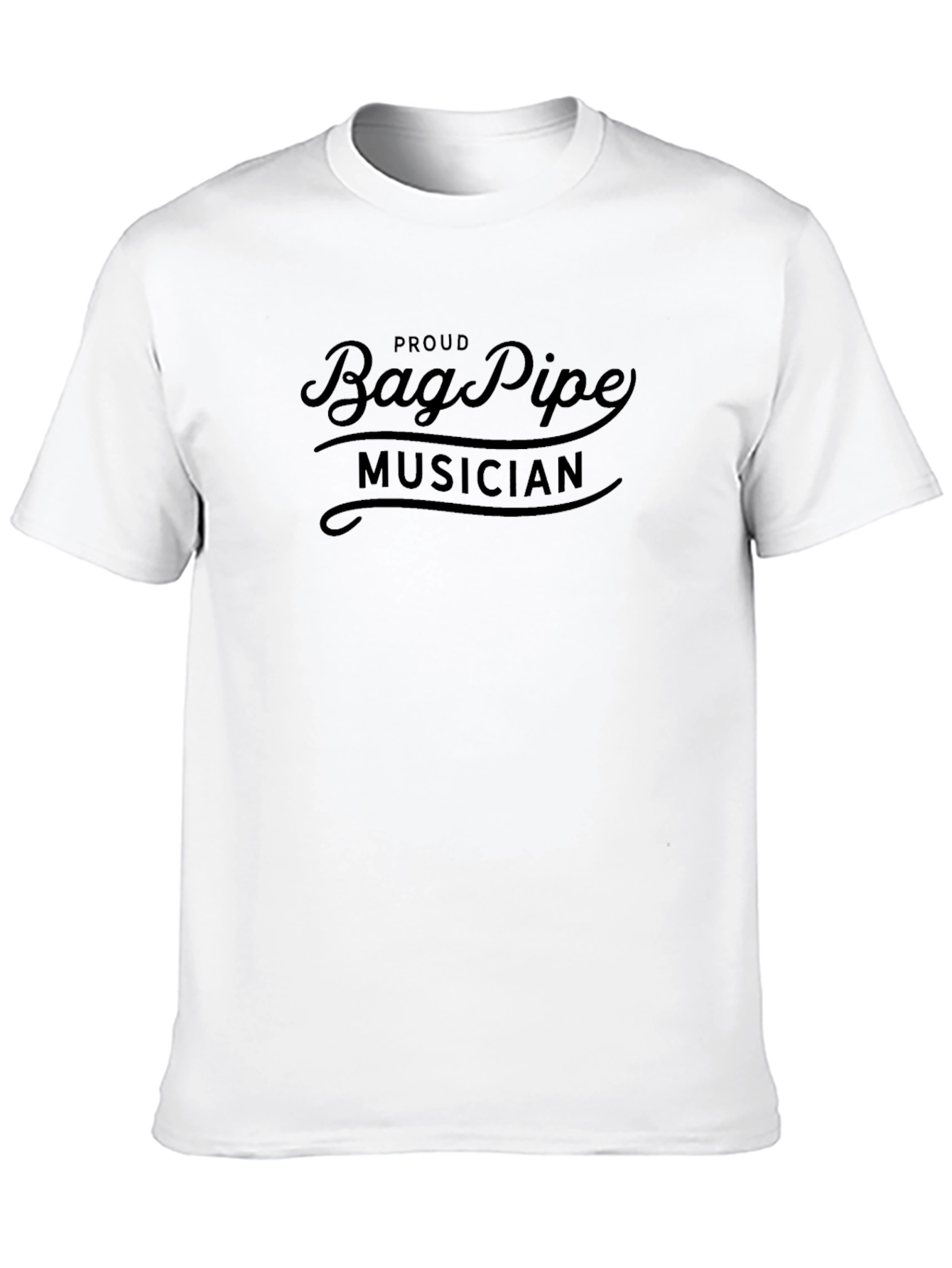 Proud Bagpipe Musician Graphic T-Shirt