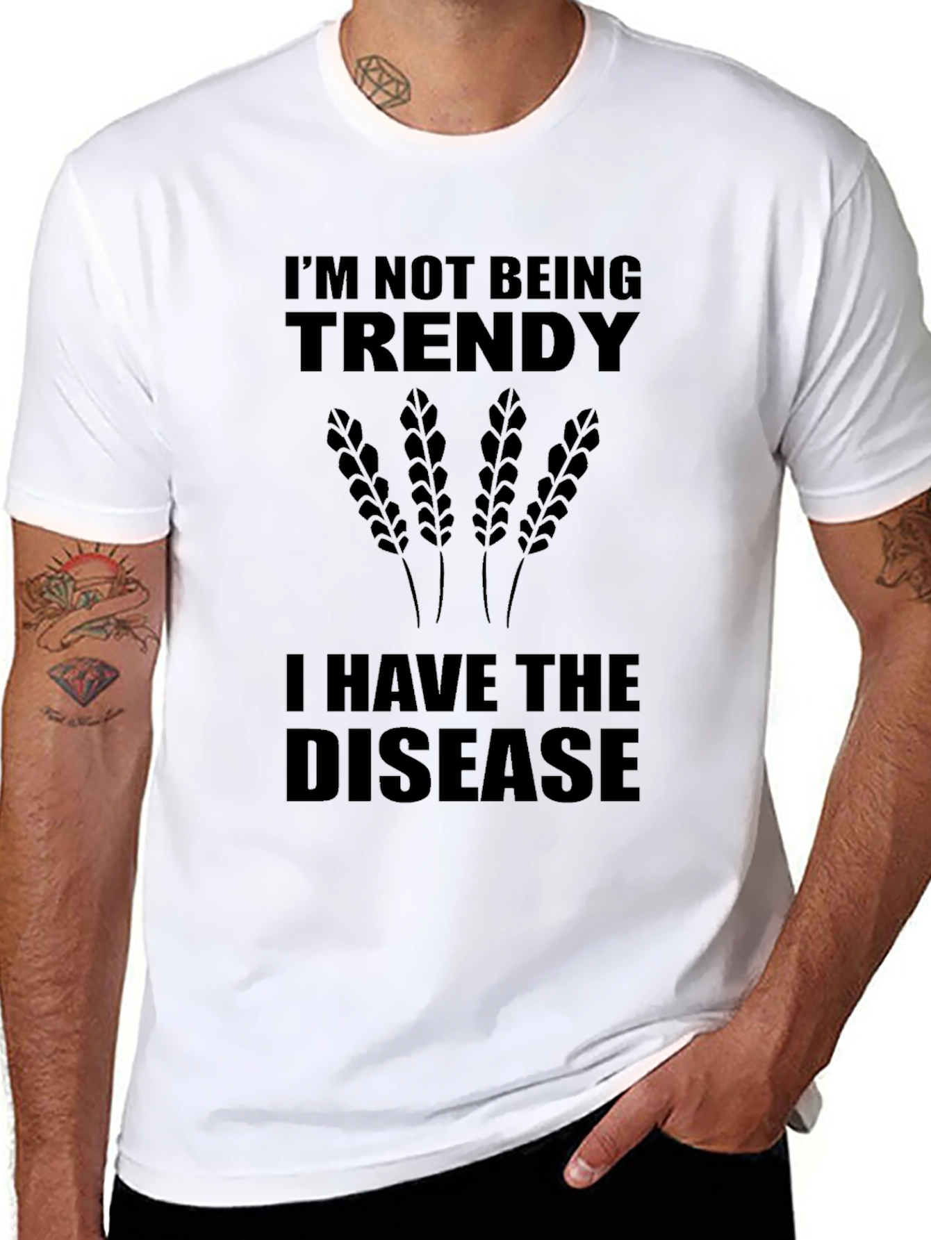 Trendy Disease Graphic Tee