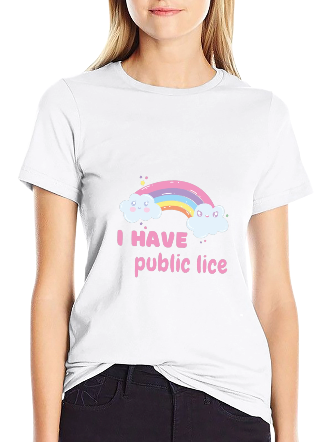 Humorous Rainbow Graphic T-Shirt - Unisex