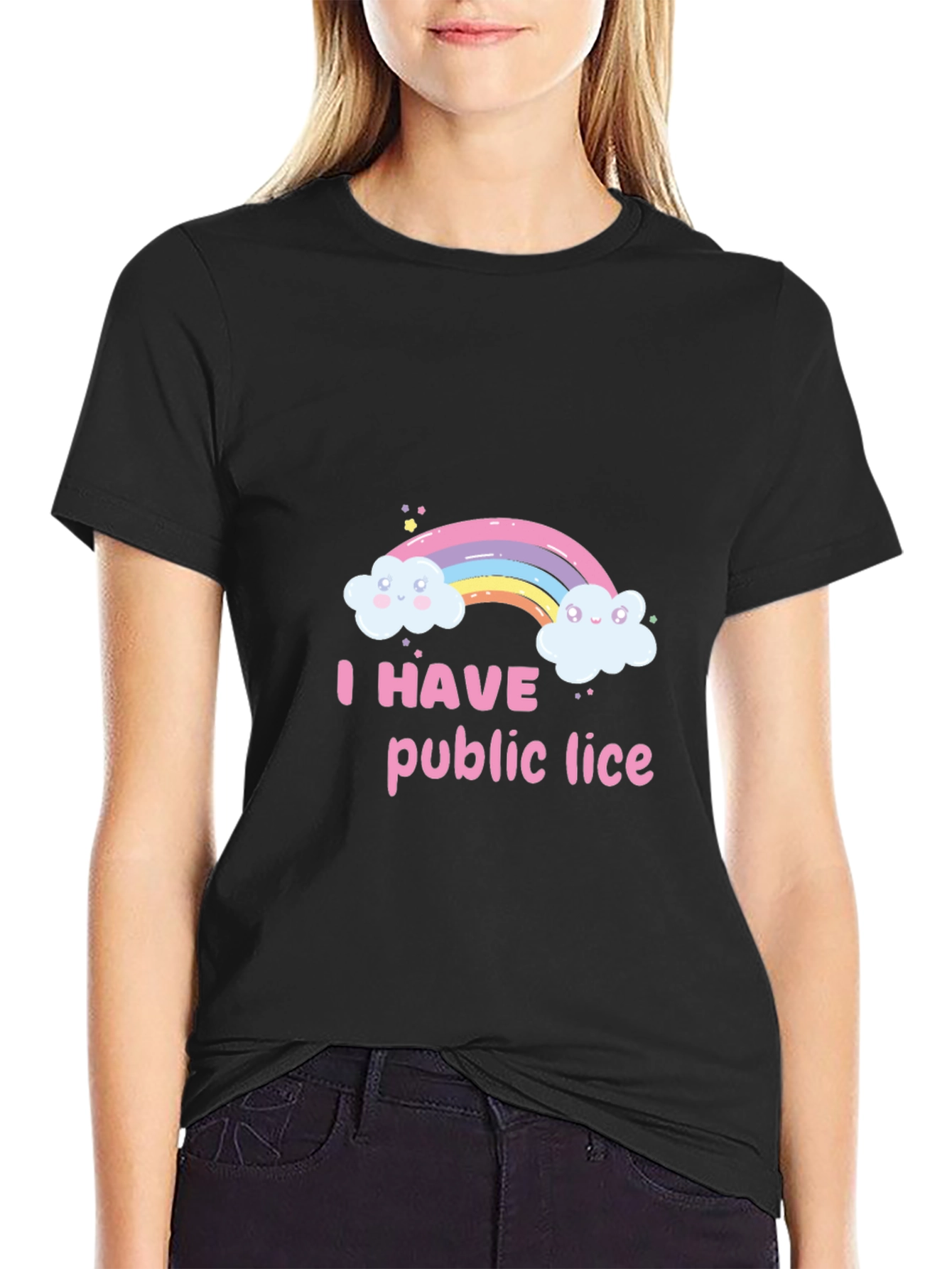 Humorous Rainbow Graphic T-Shirt - Unisex