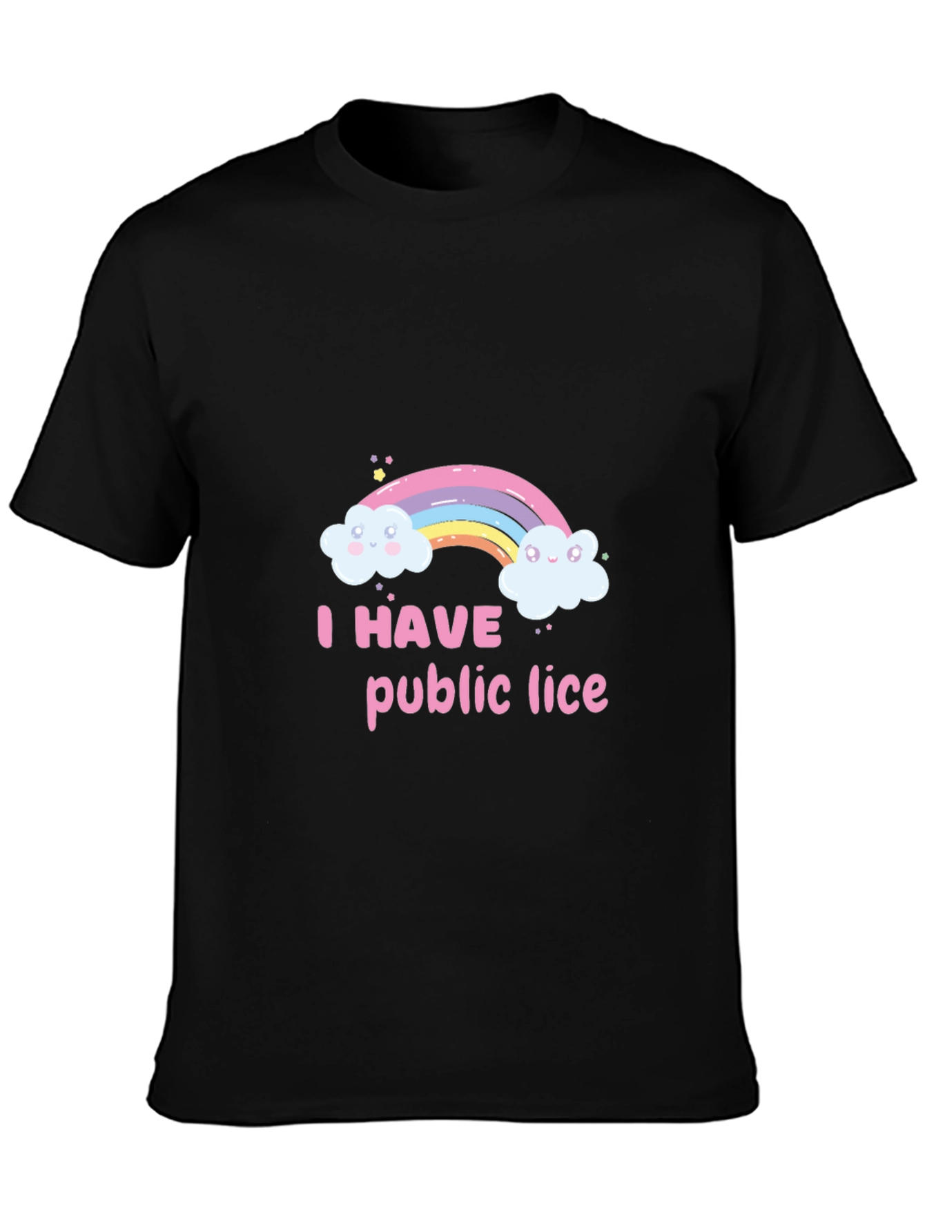 Humorous Rainbow Graphic T-Shirt - Unisex