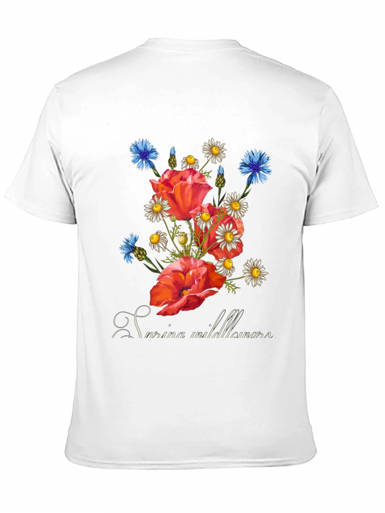 Wildflower Graphic Tee - Stylish Floral Design