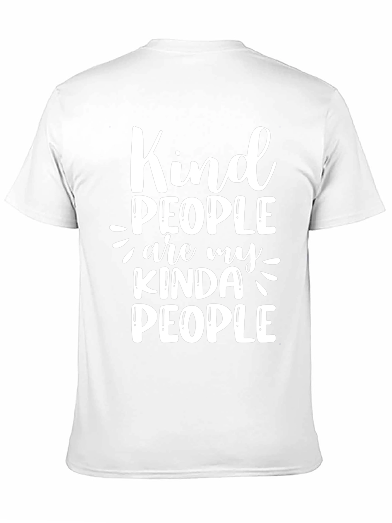 Kind People Graphic Tee - Black Cotton Shirt