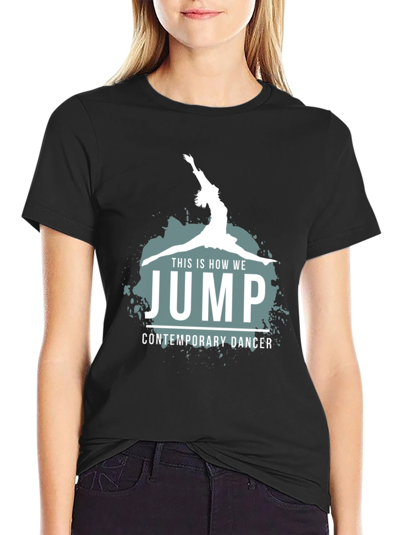 Contemporary Dancer Jump T-Shirt