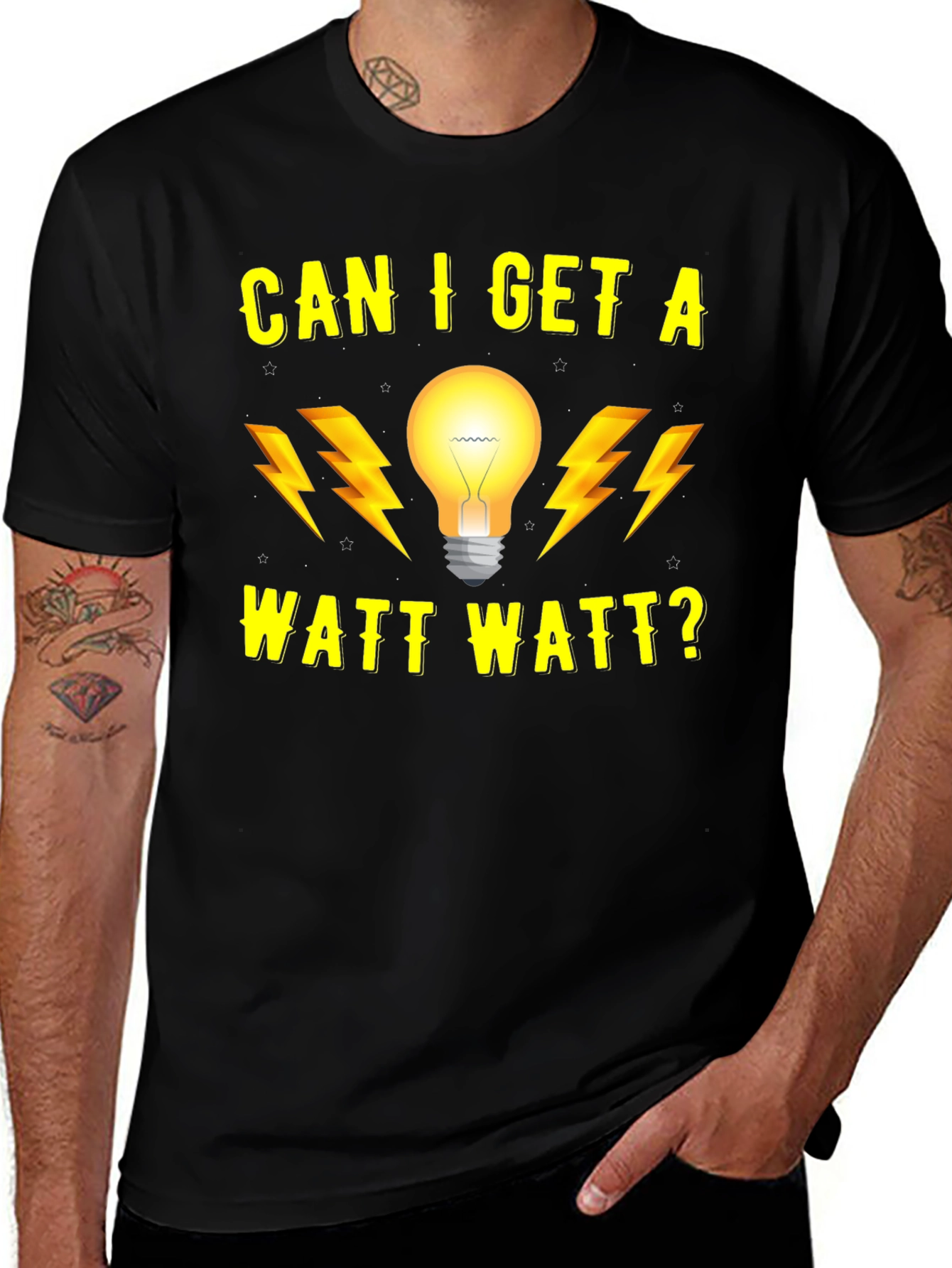 Can I Get A Watt Watt? T-Shirt