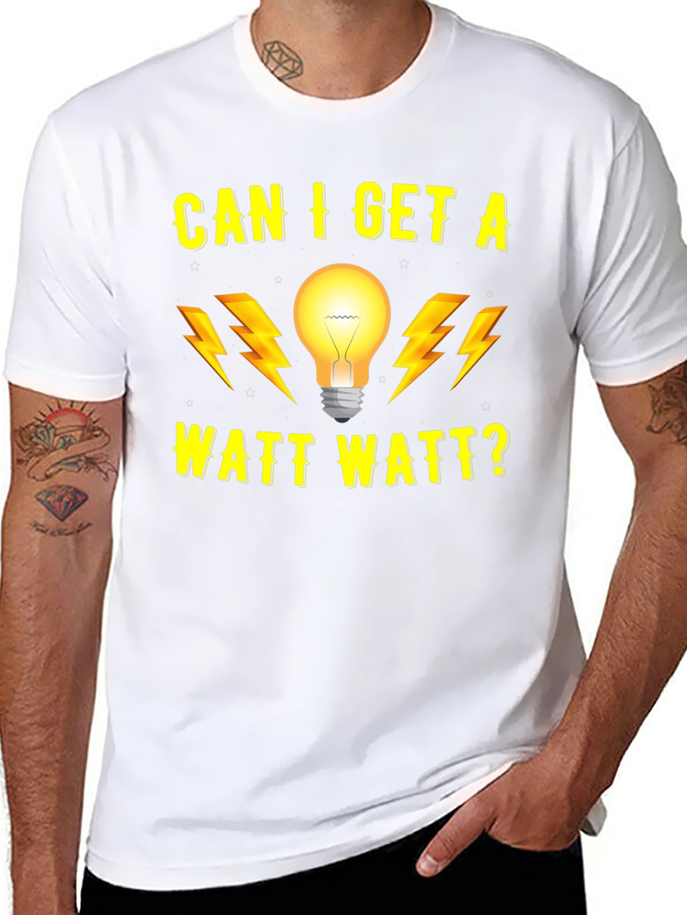 Can I Get A Watt Watt? T-Shirt