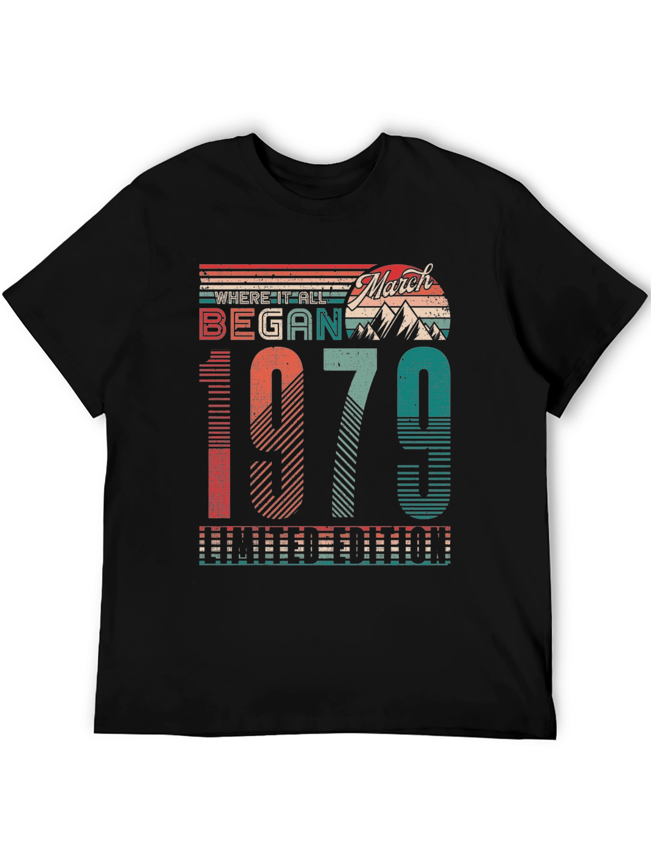 March 1979 Limited Edition Graphic T-Shirt