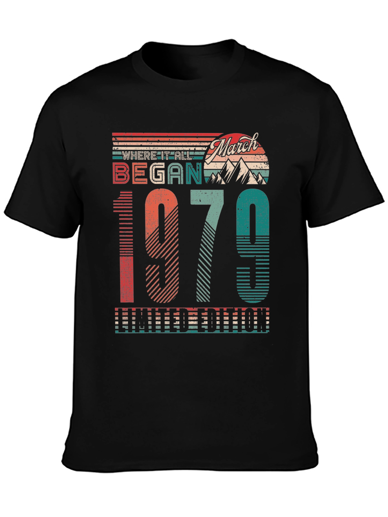March 1979 Limited Edition Graphic T-Shirt