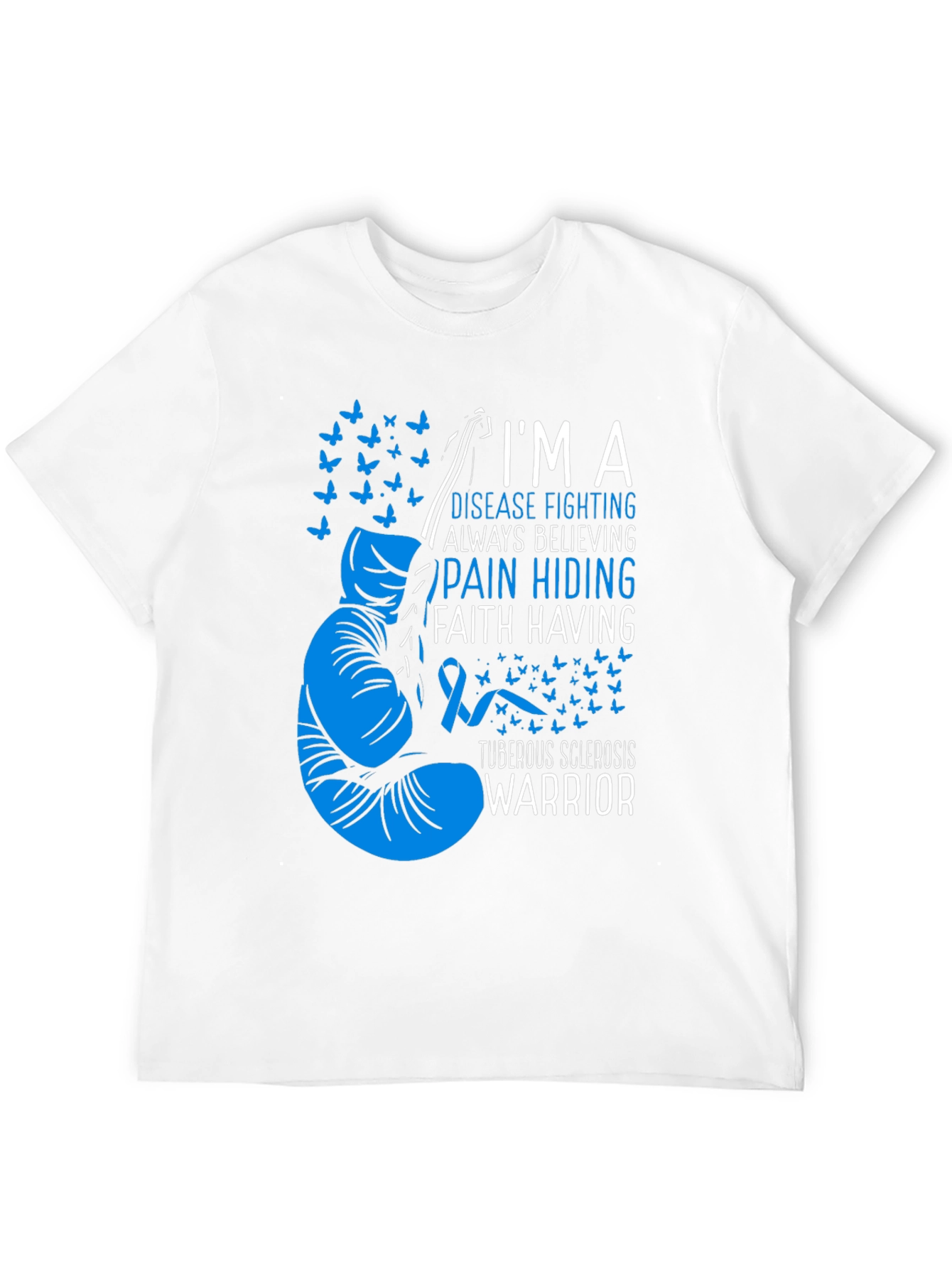 Tuberous Sclerosis Warrior T-Shirt - Awareness Tee