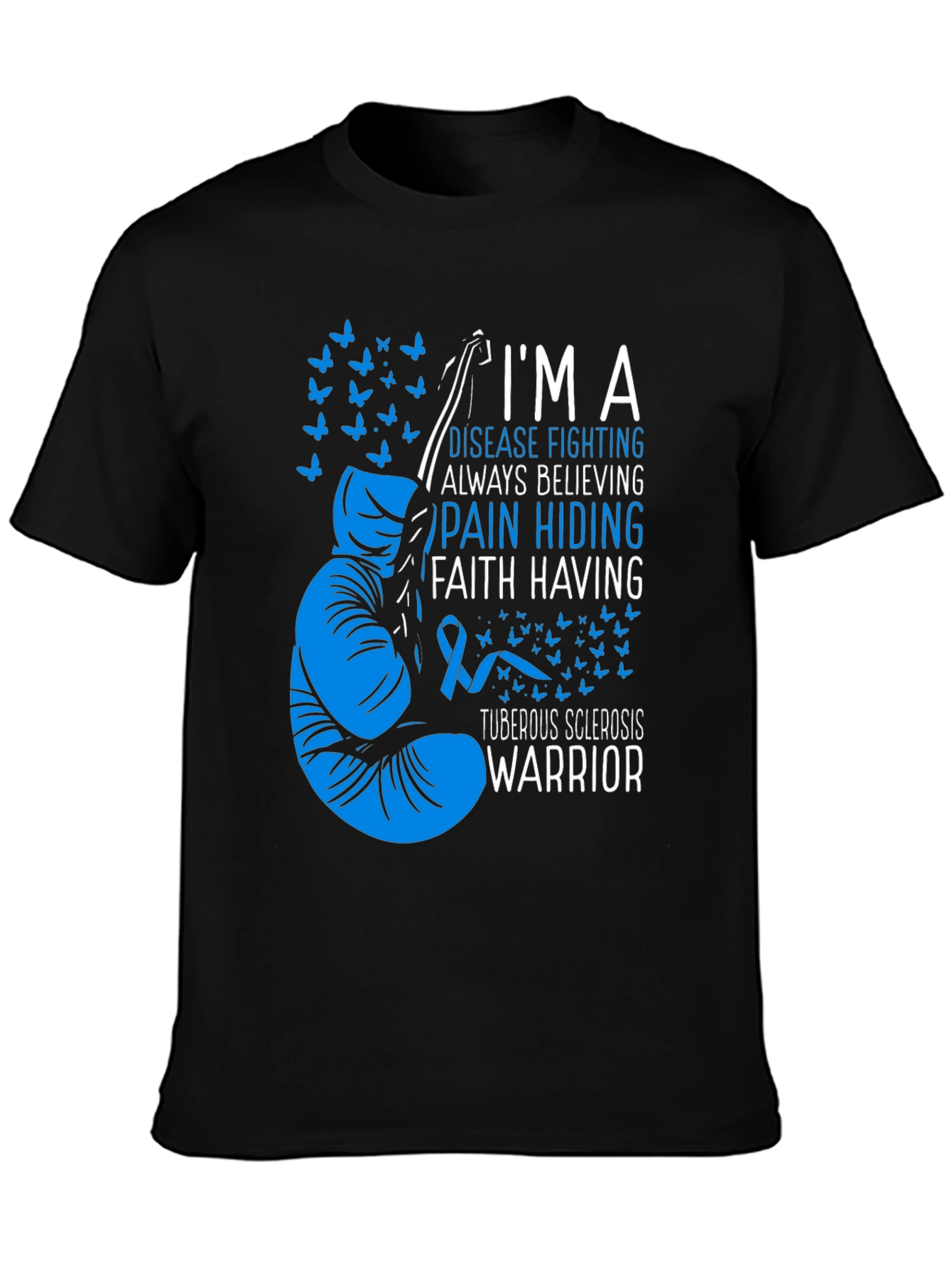 Tuberous Sclerosis Warrior T-Shirt - Awareness Tee