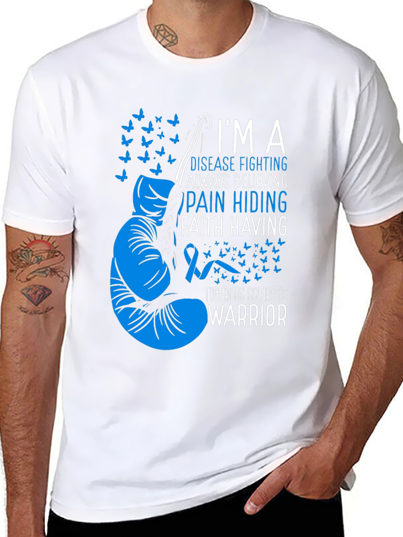 Tuberous Sclerosis Warrior T-Shirt - Awareness Tee