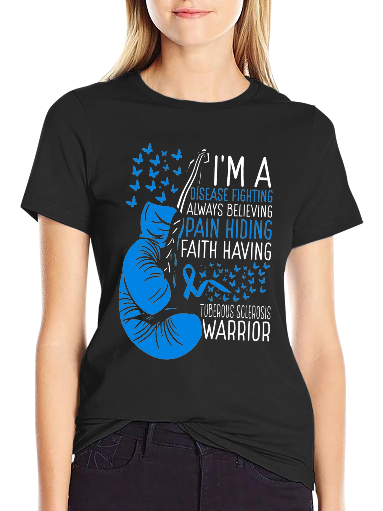 Tuberous Sclerosis Warrior T-Shirt - Awareness Tee
