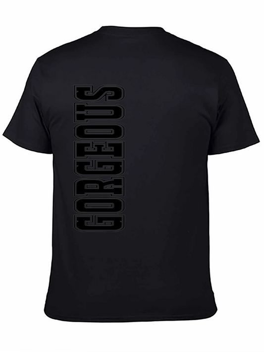Gorgeous Black Graphic Tee