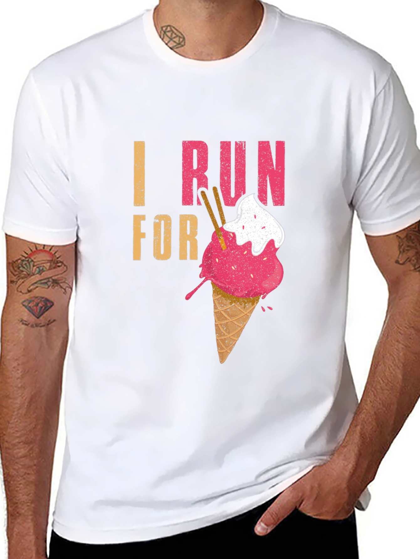 I Run For Ice Cream T-Shirt