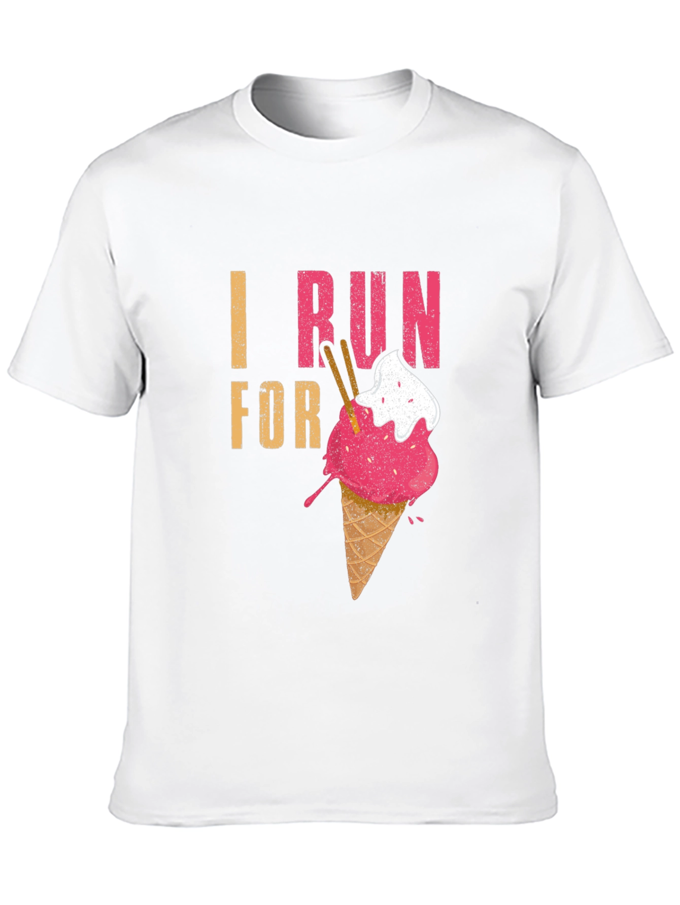 I Run For Ice Cream T-Shirt