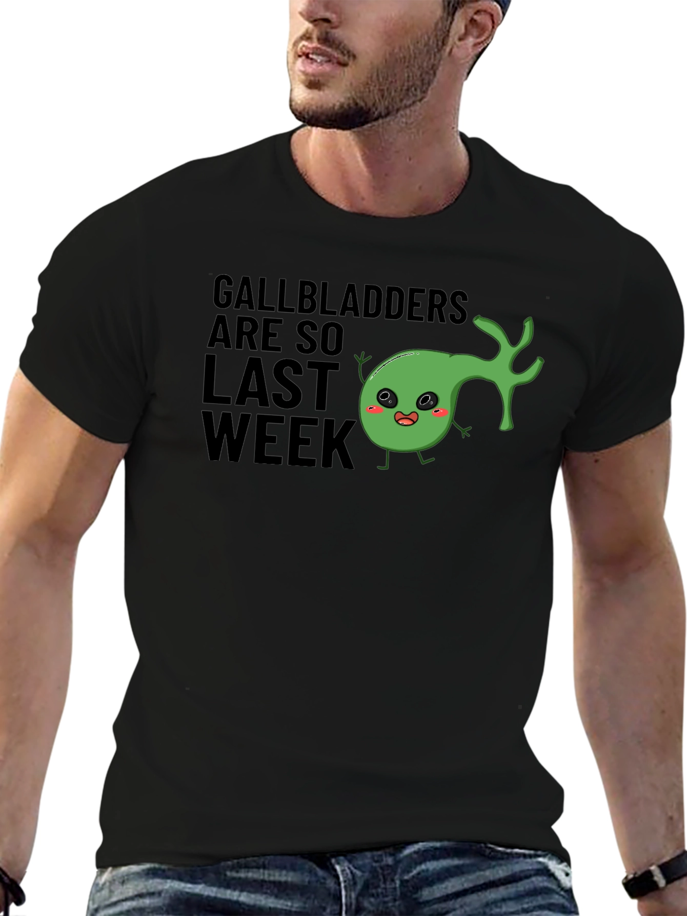 Gallbladders Are So Last Week Humor Graphic T-Shirt