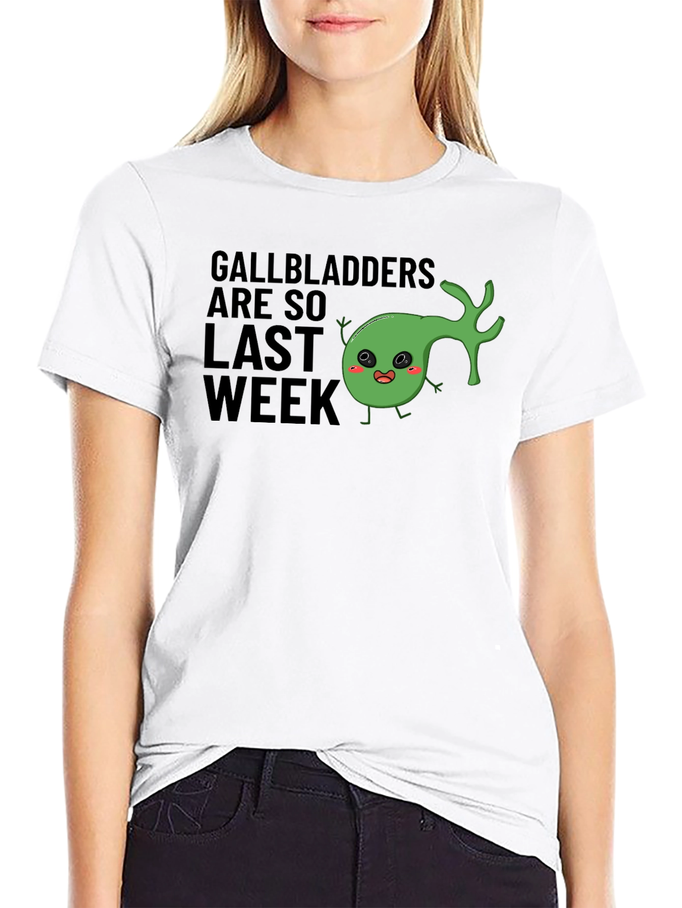 Gallbladders Are So Last Week Humor Graphic T-Shirt