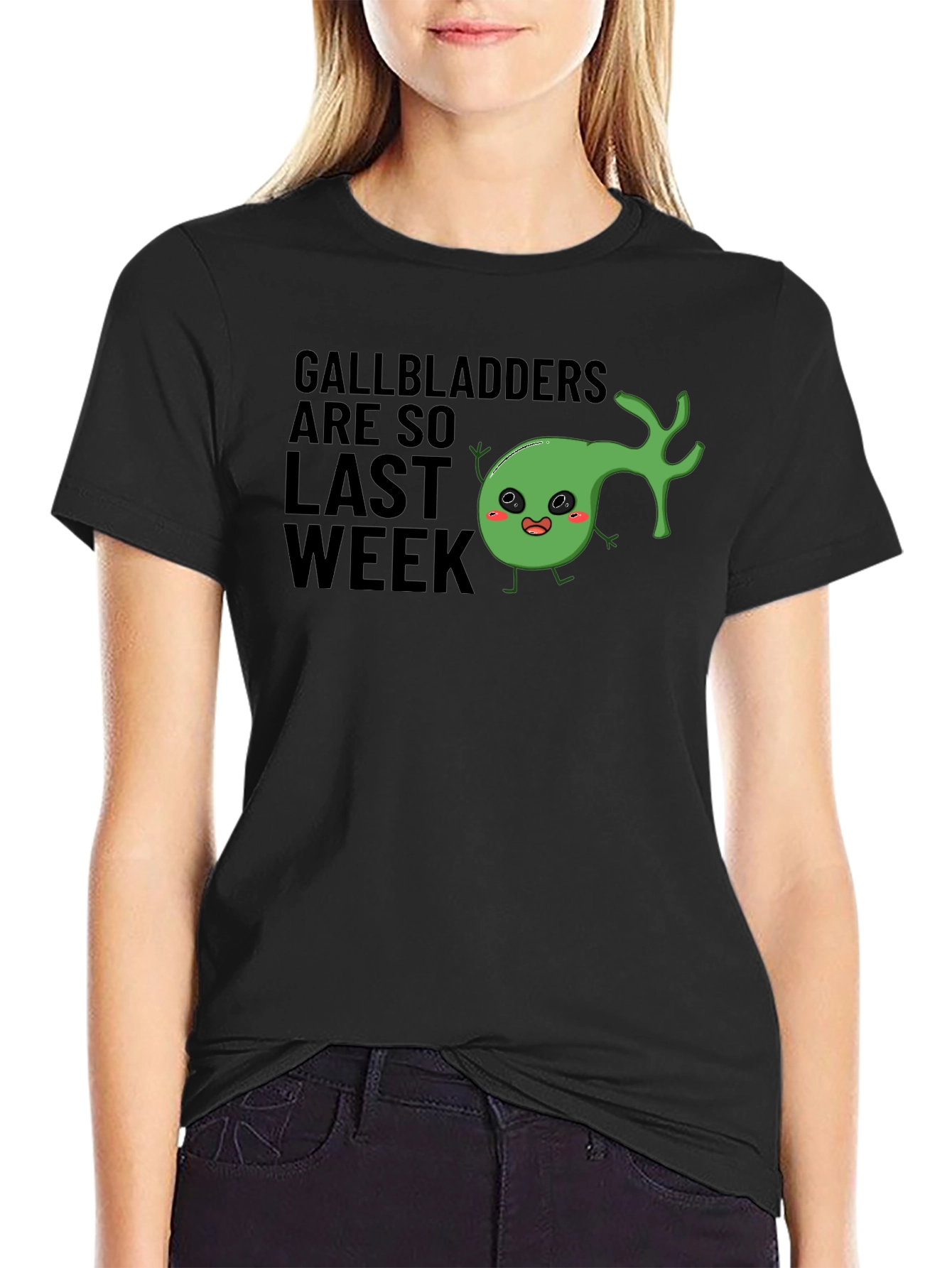 Gallbladders Are So Last Week Humor Graphic T-Shirt