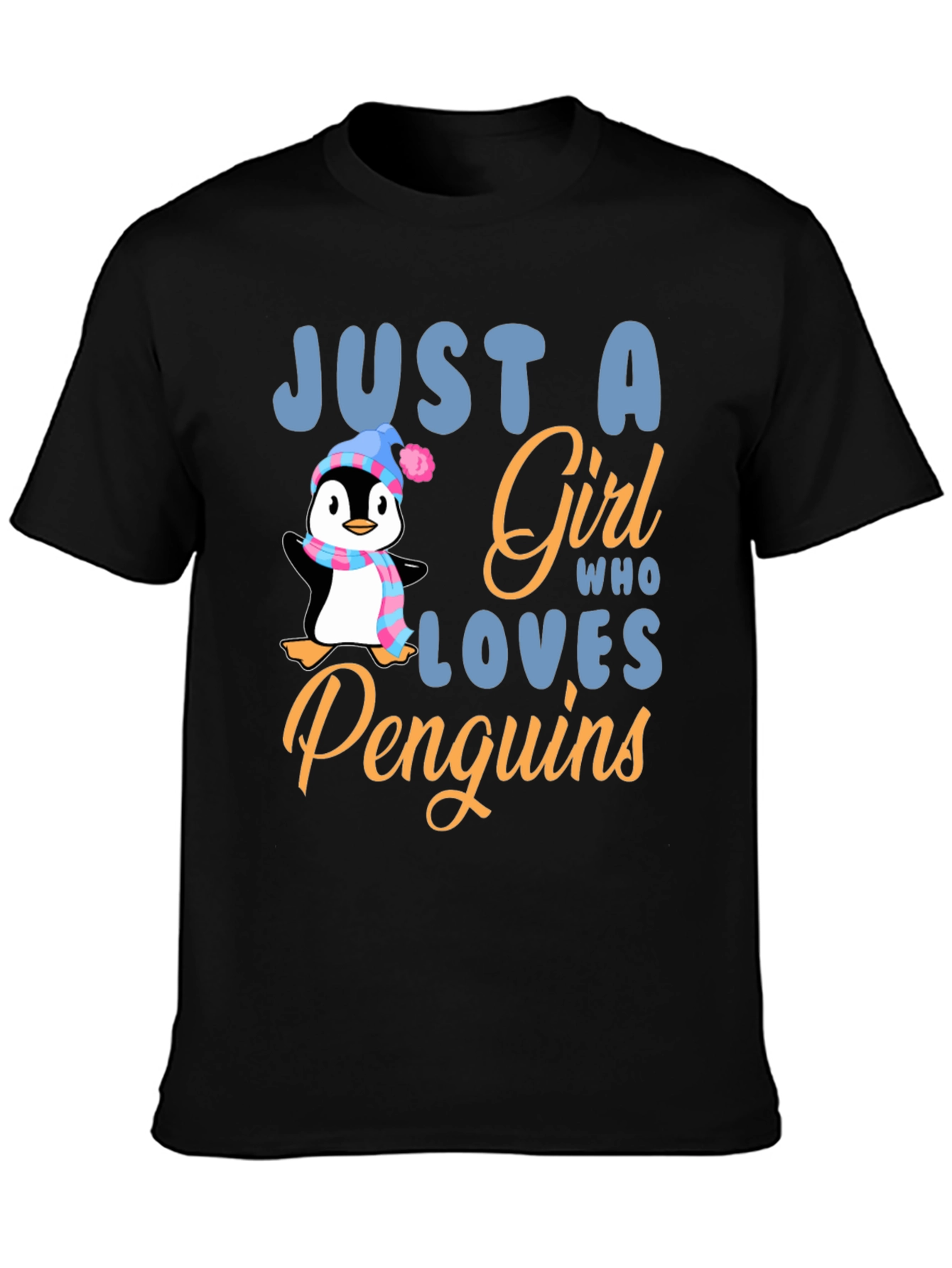 Just A Girl Who Loves Penguins T-Shirt